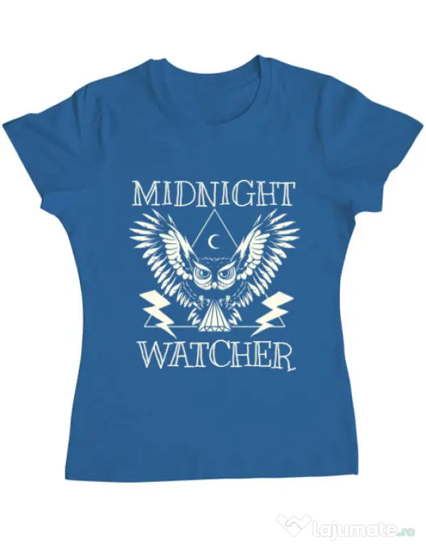 Tricou ADLER dama Midnight Watcher Albastru azuriu