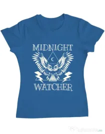 Tricou ADLER dama Midnight Watcher Albastru azuriu
