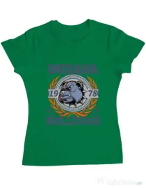 Tricou ADLER dama Indiana Bulldogs Verde mediu