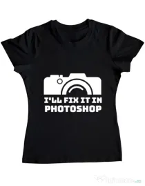 Tricou ADLER dama I’ll fix it Negru