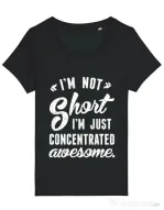 Tricou STANLEY STELLA dama Concentrated awesome Negru