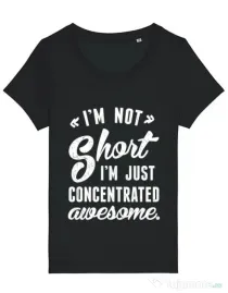 Tricou STANLEY STELLA dama Concentrated awesome Negru