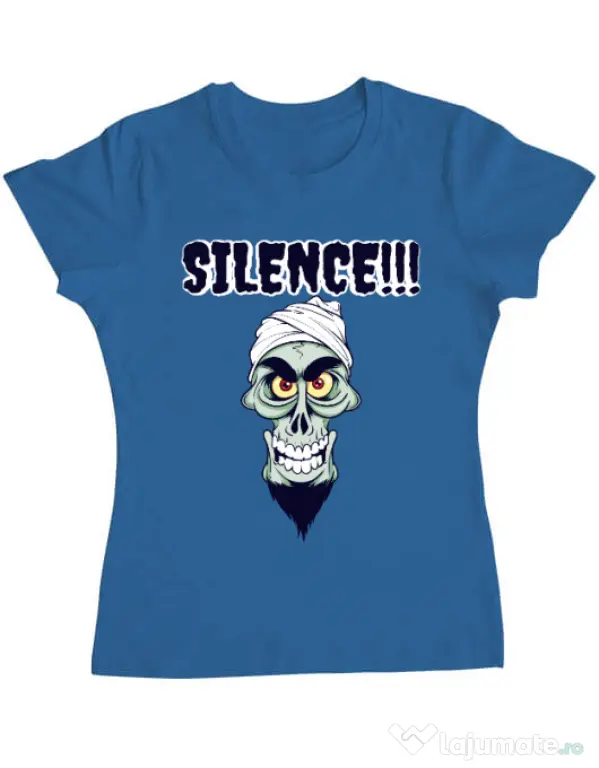 Tricou ADLER dama Silence Albastru azuriu