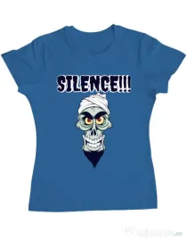 Tricou ADLER dama Silence Albastru azuriu