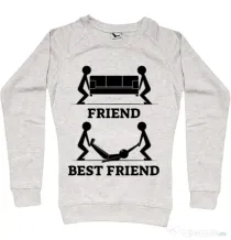 Bluza ADLER dama Best friend Migdala melanj