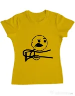 Tricou ADLER dama Cereal Guy Galben