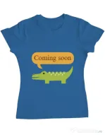 Tricou ADLER dama Coming soon Albastru azuriu
