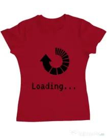 Tricou ADLER dama Loading Rosu