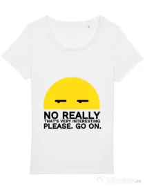 Tricou STANLEY STELLA dama No really Alb
