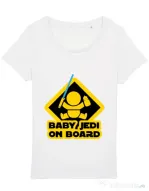 Tricou STANLEY STELLA dama Baby Jedi Alb
