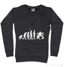 Bluza ADLER dama Drummer evolution Negru melanj