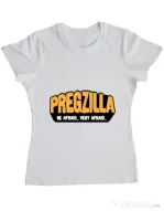 Tricou ADLER dama Pregzilla Alb