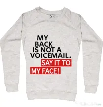 Bluza ADLER dama Say it to my face Migdala melanj