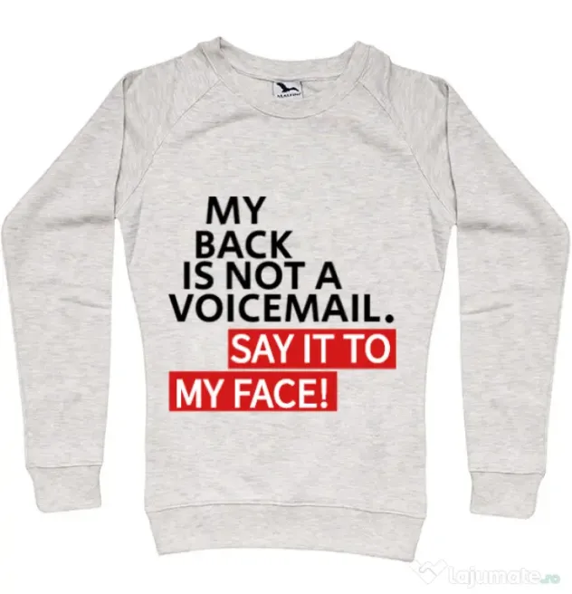 Bluza ADLER dama Say it to my face Migdala melanj