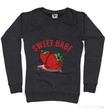 Bluza ADLER dama Sweet babe Negru melanj