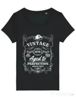 Tricou STANLEY STELLA dama Aged to perfection Negru