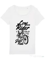 Tricou STANLEY STELLA dama Lowrider Alb