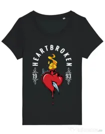 Tricou STANLEY STELLA dama Heartbroken Negru