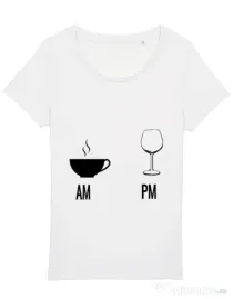 Tricou STANLEY STELLA dama My days Alb