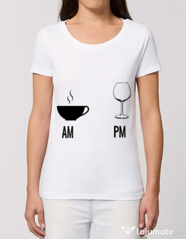 Tricou STANLEY STELLA dama My days Alb