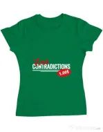 Tricou ADLER dama Free contradictions Verde mediu