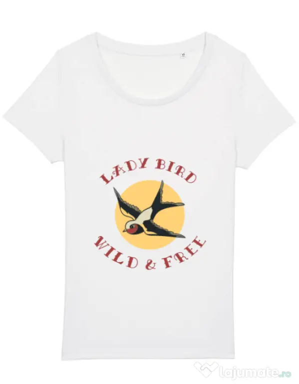 Tricou STANLEY STELLA dama Ladybird Alb
