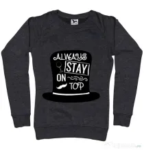 Bluza ADLER dama Stay on top Negru melanj