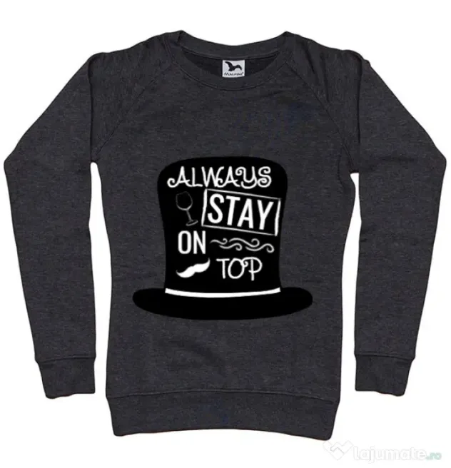 Bluza ADLER dama Stay on top Negru melanj