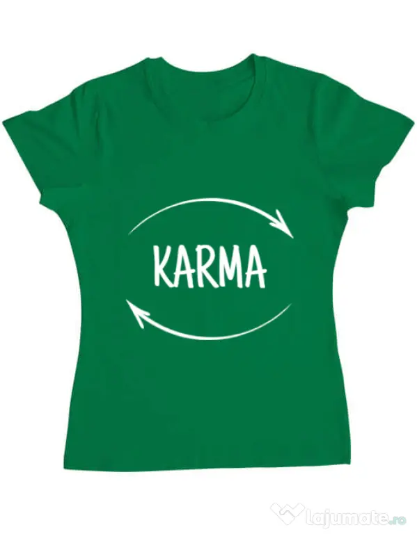 Tricou ADLER dama Karma Verde mediu