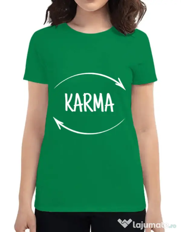 Tricou ADLER dama Karma Verde mediu
