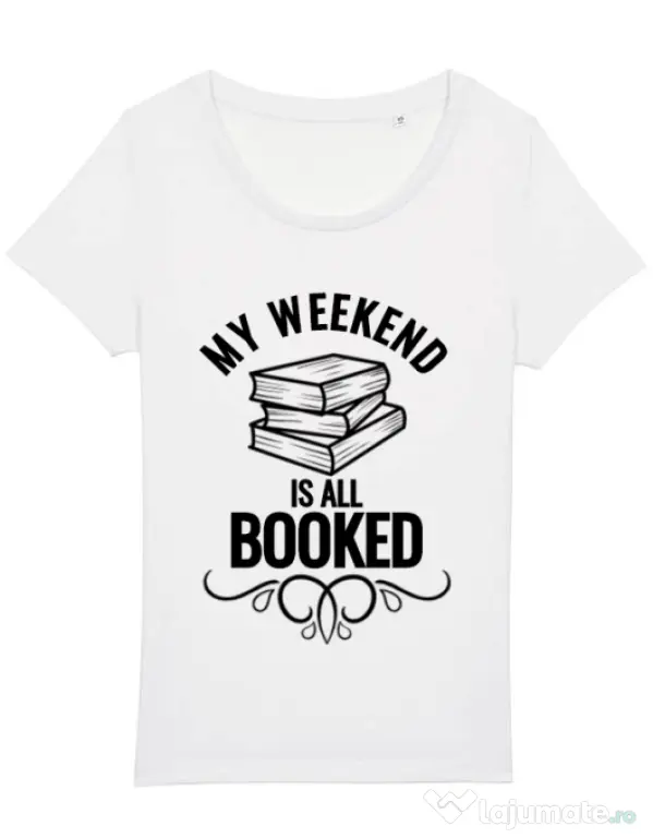 Tricou STANLEY STELLA dama All booked Alb