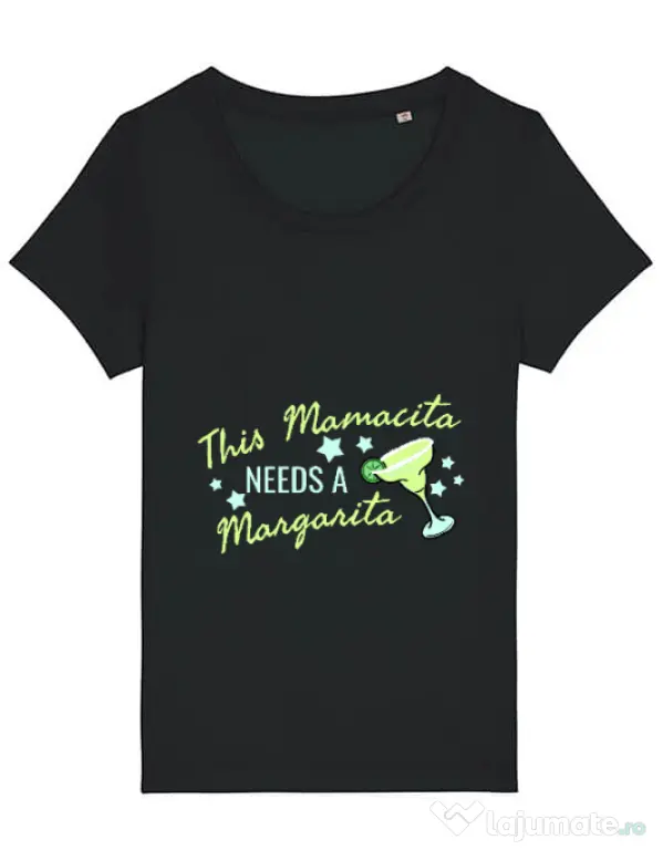 Tricou STANLEY STELLA dama Mamacita Negru
