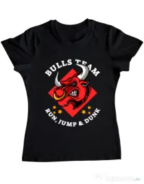 Tricou ADLER dama Run jump & dunk Negru