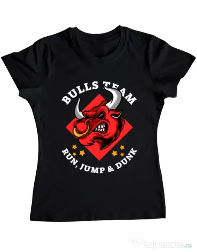 Tricou ADLER dama Run jump & dunk Negru