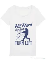 Tricou STANLEY STELLA dama Hit hard Alb
