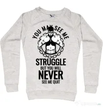 Bluza ADLER dama Never quit Migdala melanj