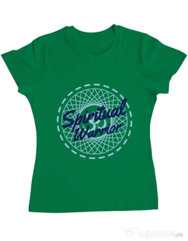 Tricou ADLER dama Spiritual warrior Verde mediu