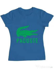 Tricou ADLER dama Pacoste Albastru azuriu
