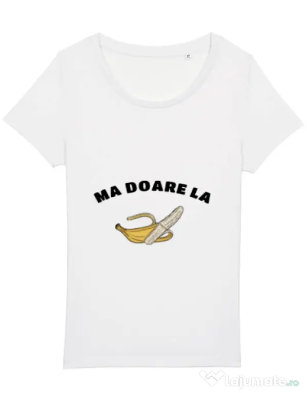 Tricou STANLEY STELLA dama Ma doare Alb