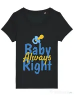Tricou STANLEY STELLA dama Baby always right Negru