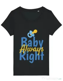 Tricou STANLEY STELLA dama Baby always right Negru