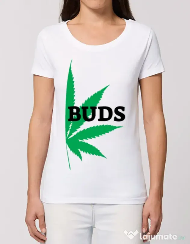 Tricou STANLEY STELLA dama Best buds 2 Alb