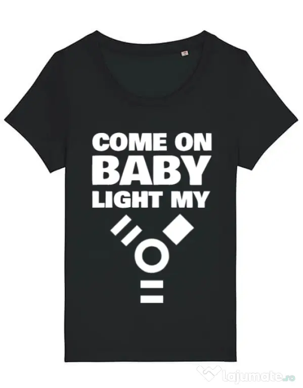Tricou STANLEY STELLA dama Come on baby Negru