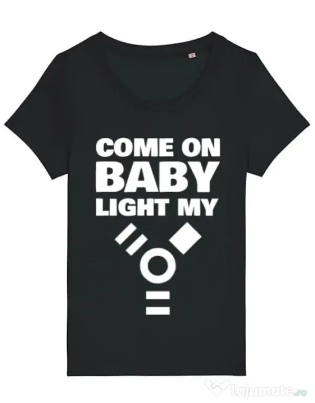 Tricou STANLEY STELLA dama Come on baby Negru