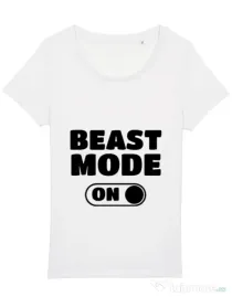 Tricou STANLEY STELLA dama Beast mode Alb