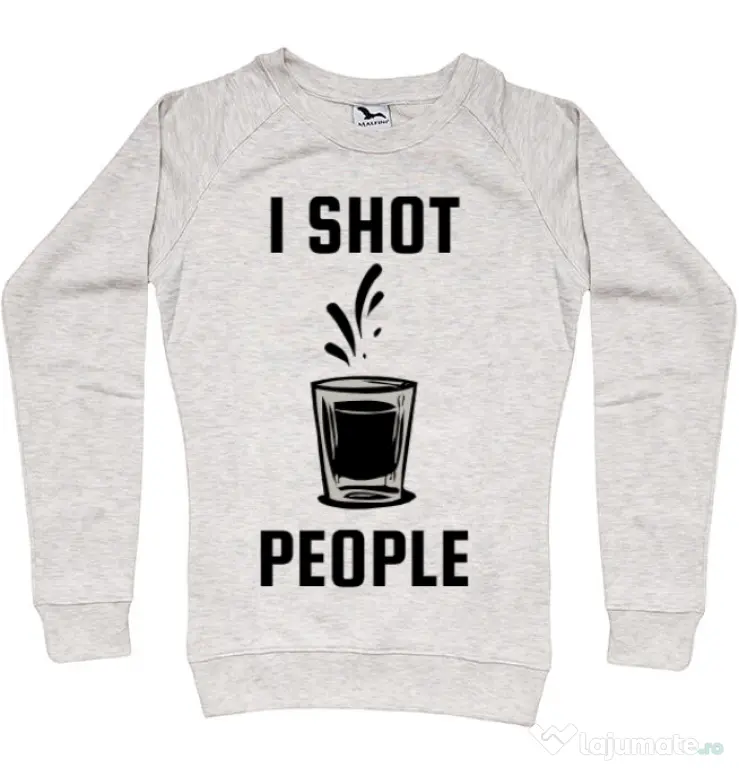 Bluza ADLER dama I shot people Migdala melanj