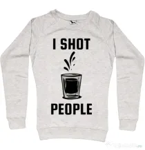 Bluza ADLER dama I shot people Migdala melanj