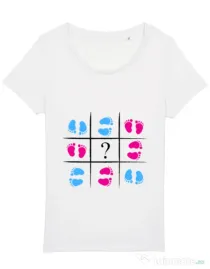 Tricou STANLEY STELLA dama Baby Steps Alb