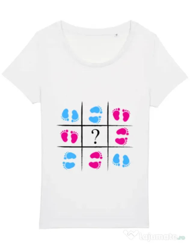 Tricou STANLEY STELLA dama Baby Steps Alb