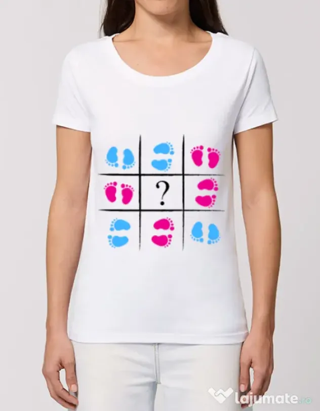 Tricou STANLEY STELLA dama Baby Steps Alb